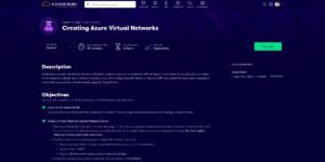 Creating Azure Virtual Networks - A Cloud Guru - Hands-on Lab