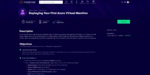 Deploying Your First Azure Virtual Machine - A Cloud Guru - Hands-on Lab